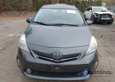 2012 Toyota Prius V Five from USA, damaged, VIN JTDZN3EU4C3035133
